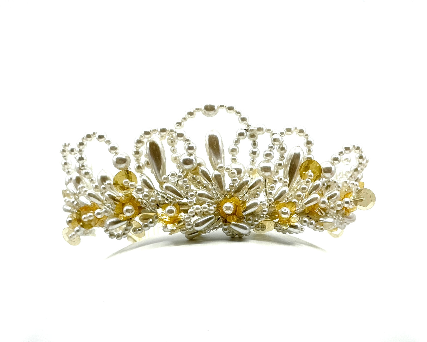 Crowned Beauty Tiara Comb Hair Slide