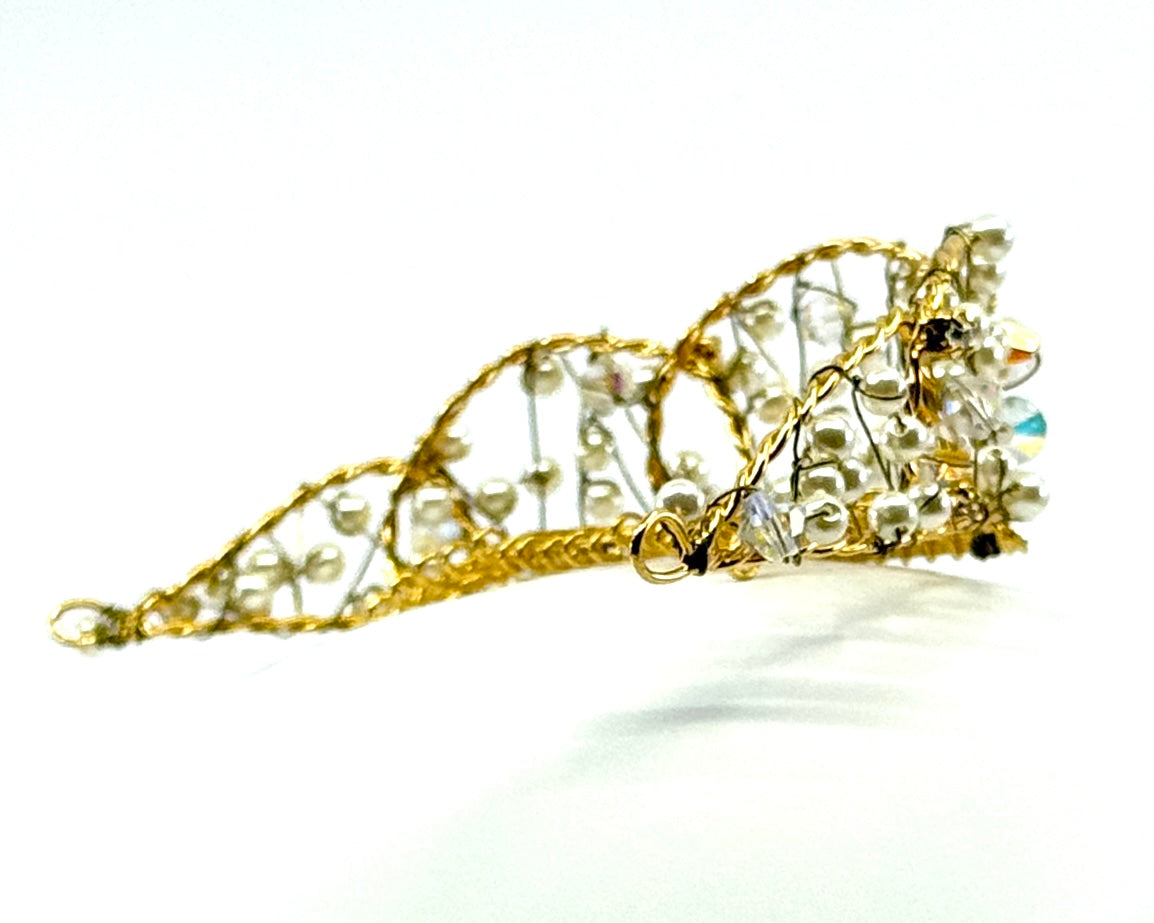 Pearls for Girls Tiara Comb Hair Slide