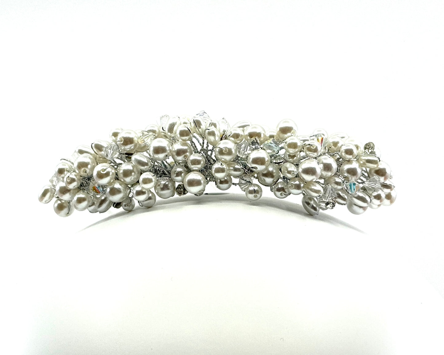All The Pearls Comb Hair Slide