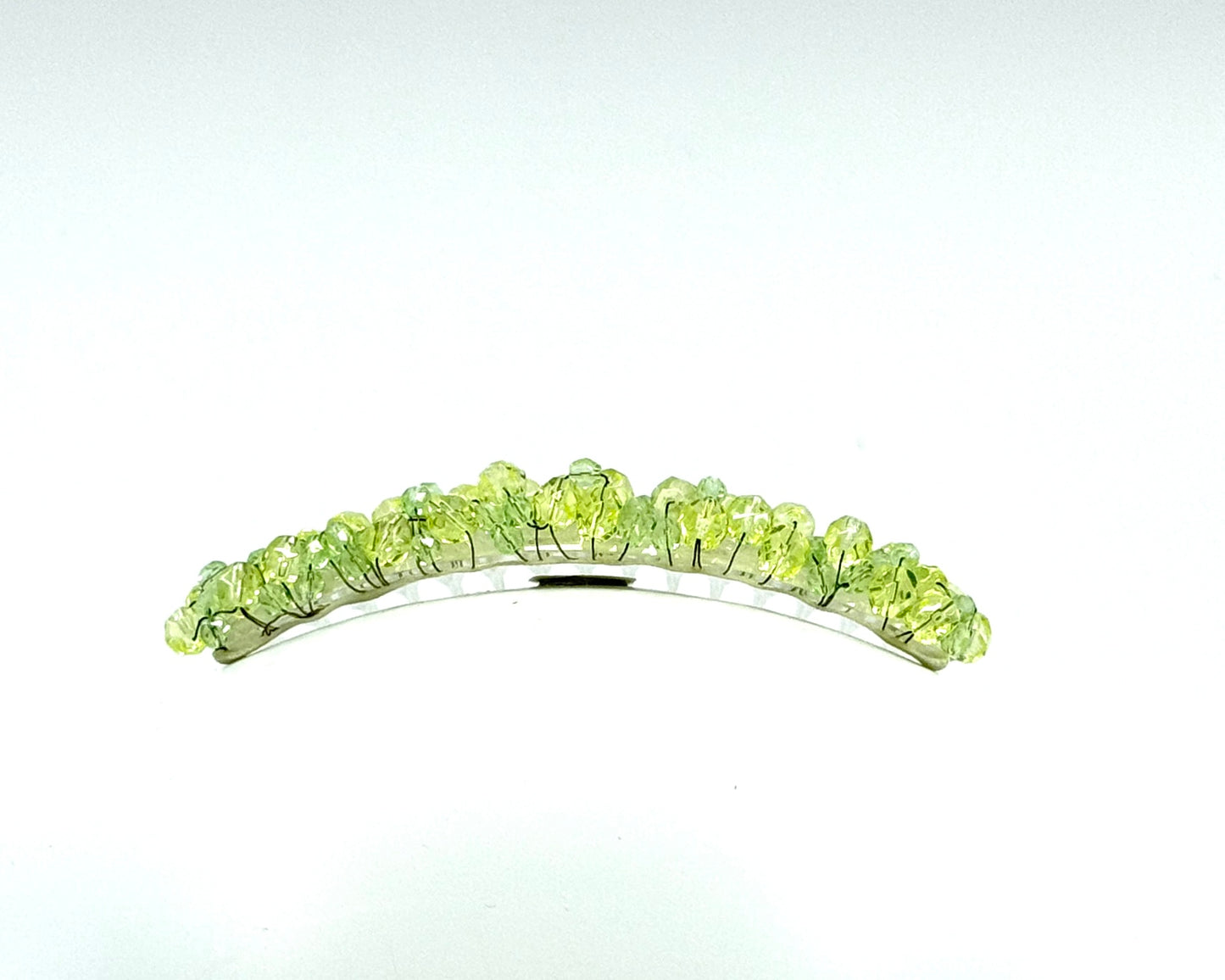 Emerald Party Comb Hair Slide