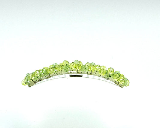 Emerald Party Comb Hair Slide