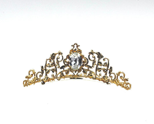 Crowned Joy Tiara Comb Hair Slide