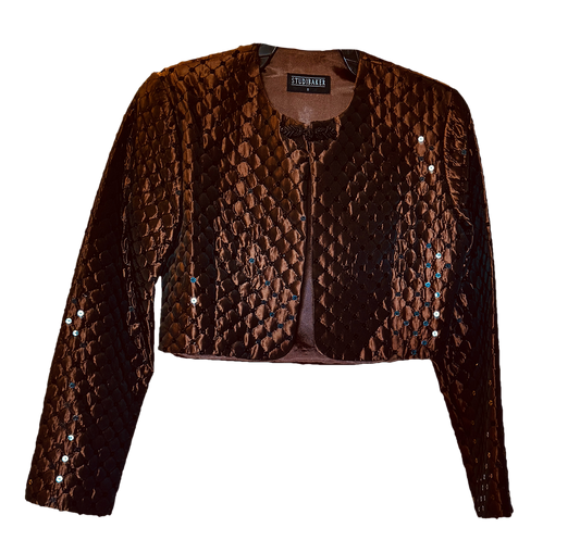 Quietly Quilt Sequined Jacket