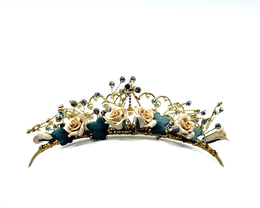 Smiling Rose Tiara